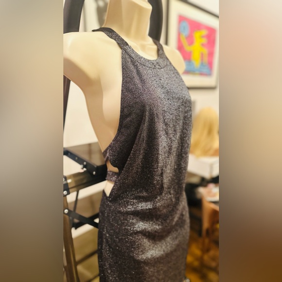 SOLD ON MERCARI ✅REVOLVE SUPERDOWN GUNMETAL MINI DRESS - Picture 6 of 7